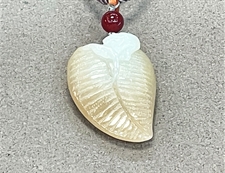 和田玉叶子挂件糖玉挂件一夜缠绵