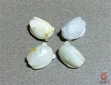 和田玉籽料原石白玉籽料玉蝉一鸣惊人