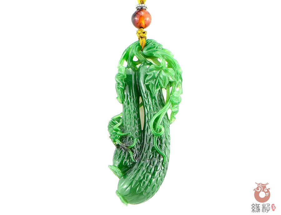缘籽玉器植物类和田玉雕刻题材