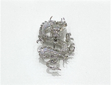 DIY银龙胸针