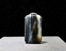 和田玉平安牌玉牌墨玉玉牌平安无事